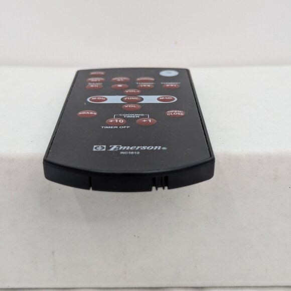 Emerson Replacement Audio System Remote Control Model RC1612 Black - Picture 5 of 6